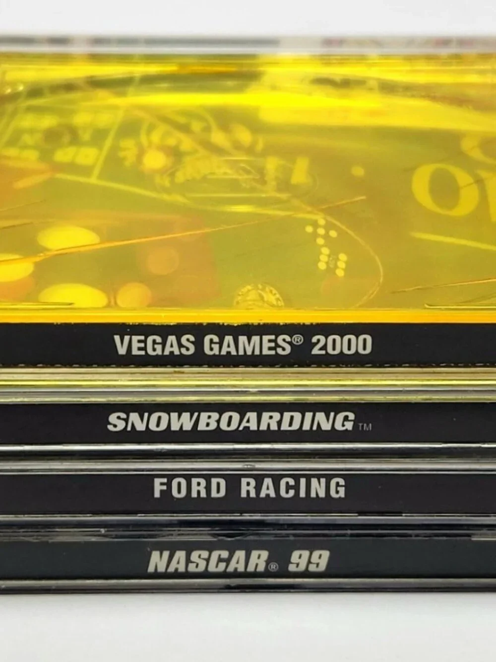 NASCAR 99, Ford Racing, Snowboarding, Vegas Games PS1 PlayStation CIB Bundle Lot
